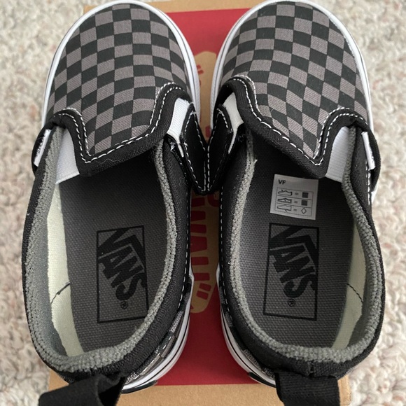 Checkered Slip On Vans - Toddler - Picture 4 of 5